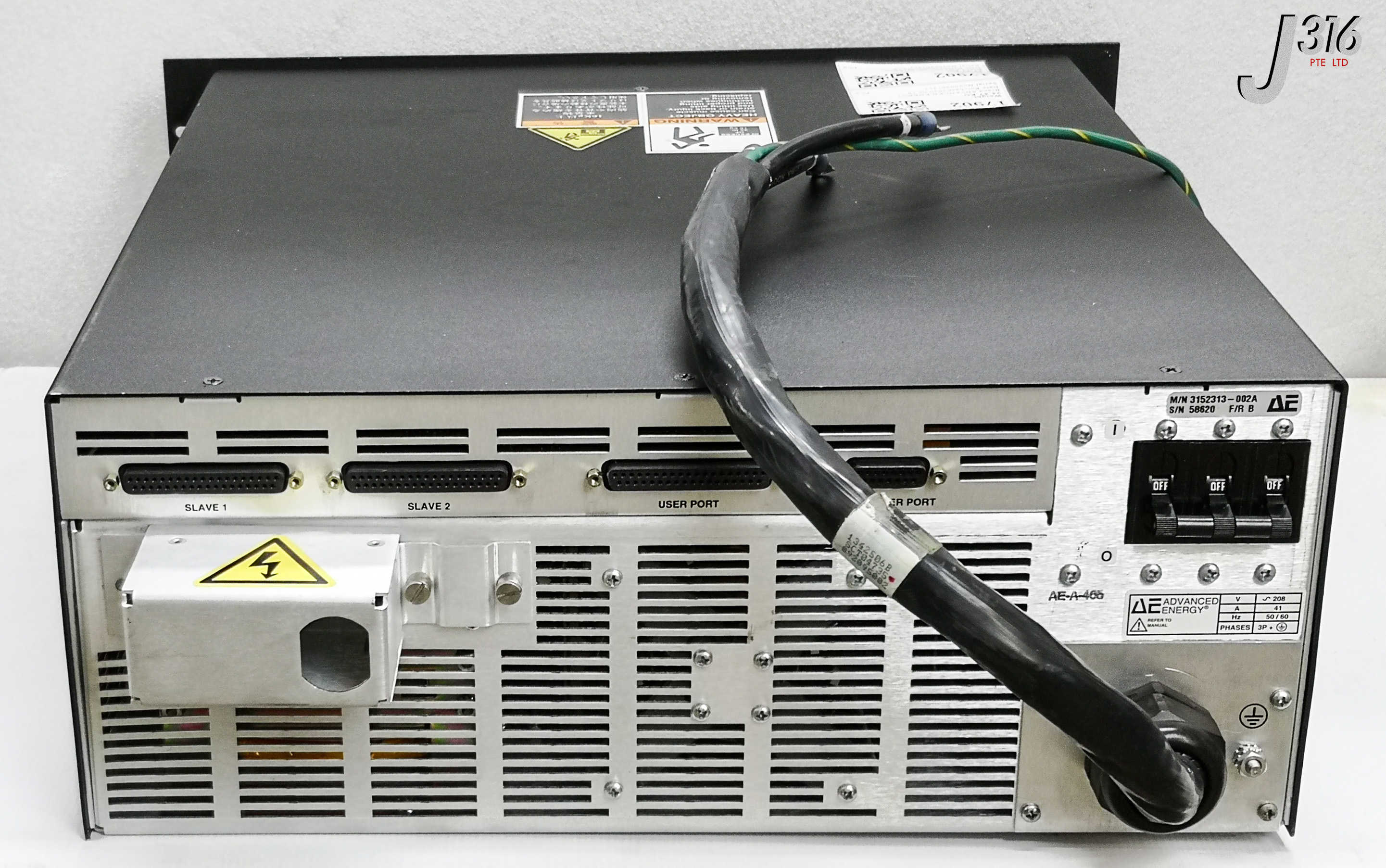 17902 ADVANCED ENERGY RF GENERATOR, MDX-L12M-650 (REFURBISHED